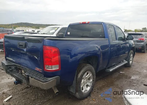 2013 GMC Sierra 1500 Sle из США, поврежденный, VIN 1GTR1VEA4DZ331085